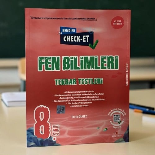8. Sınıf Kendini Check - Et Fen Bilimleri Soru Bankası Okyanus Yayınları