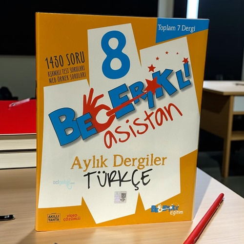 8.sınıf Türkçe Fenomen Becerikli Asistan Aylık Dergiler Seti
