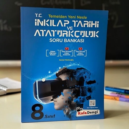 8. Sınıf İnkılap Tarihi Soru Bankası Kafadengi Yayınları
