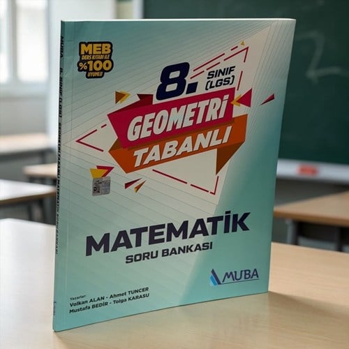 8. Sınıf Geometri Tabanlı Matematik Soru Bankası Muba Yayınları