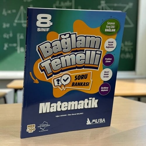 8. Sınıf Bağlam Temelli Matematik Soru Bankası Murat Yayınları