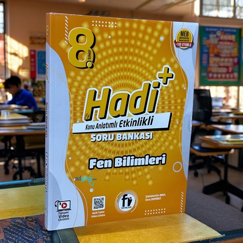 8.sınıf Hadi + Fen Bilimleri Konu Anlatımlı Soru Bankası Fi Yayınları