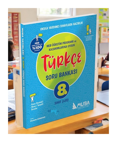 8.sınıf Türkçe Soru Bankası Muba Yayınları