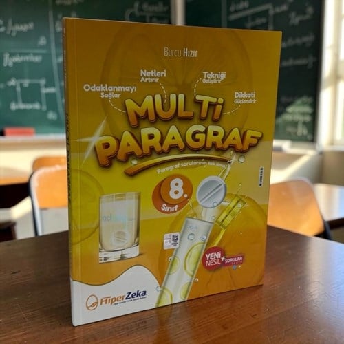 8. Sınıf Paragraf Multi Soru Bankası Hiper Zeka Yayınları
