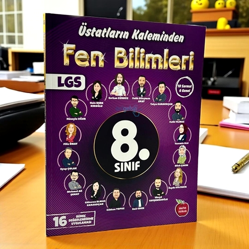 8.sınıf Fen Bilimleri Üstatların Kaleminden 16 Deneme Newton Yayınları