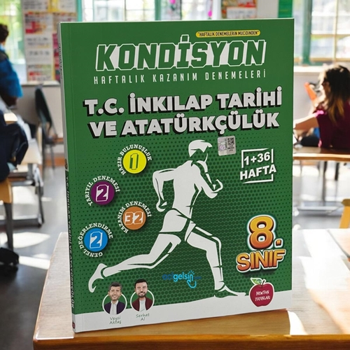 8. Sınıf Kondisyon İnkılap Tarihi Denemeleri 37 Hafta Newton Yayınları