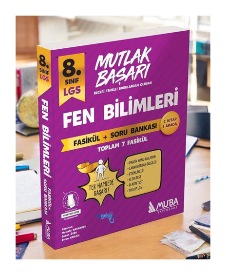 8.sınıf Fen Bilimleri Fasiküller+soru Bankası Muba Yayınları