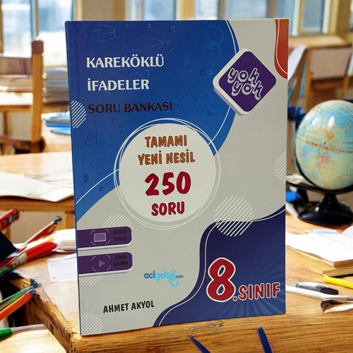 8. Sınıf Matematik Kareköklü İfadeler Yok Yok Yayınları