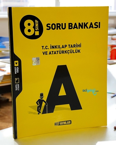 8. Sınıf T.c. İnkılap Tarihi Ve Atatürkçülük Soru Bankası Hız Yayınları