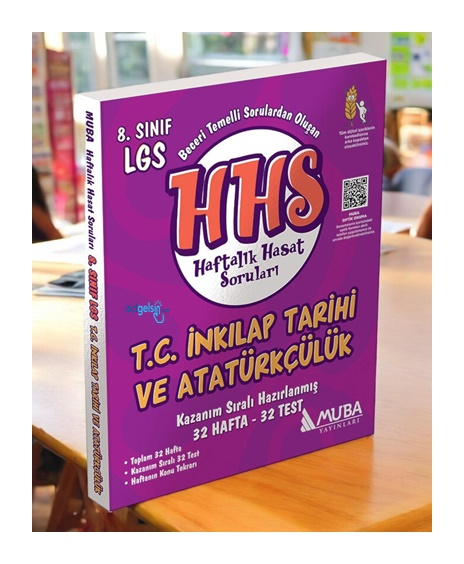 8.sınıf T.c İnkılap Tarihi Haftalık Hasat Soruları Muba Yayınları