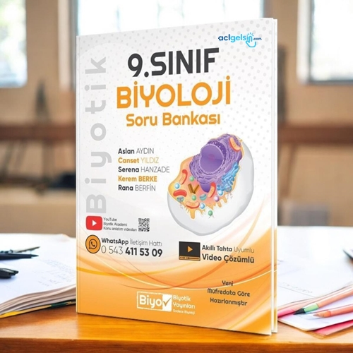9.sınıf Biyoloji Soru Bankası Biyotik Yayınları