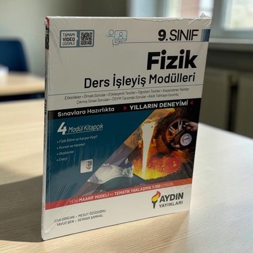 9. Sınıf Fizik Ders İşleyiş Modülleri Aydın Yayınları