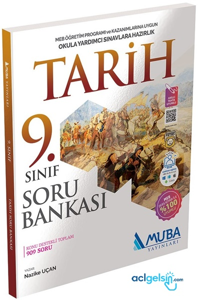 9. Sınıf Tarih Soru Bankası Muba Yayınları