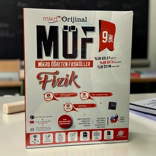 9. Sınıf Fizik Möf Mikro Öğreten Fasiküller Orijinal Yayınları