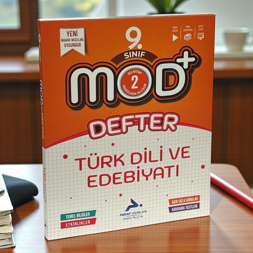 9. Sınıf Mod Türk Dili Ve Edebiyatı Defter Paraf Yayınları