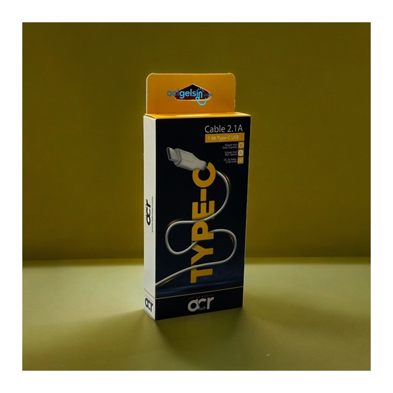 Acr 2.1a 1 Mt Type-c Usb Kablo