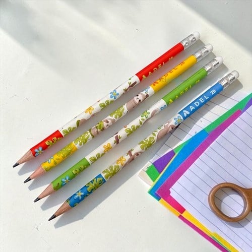 Adel Sloth Kurşun Kalem Silgili 2b (adet)