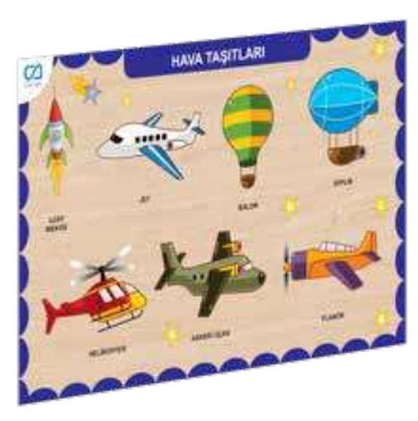 Ahşap Hava Taşıtları Eğitici Set