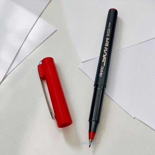 Aihao Skater Fineliner 07 Mm Kırmızı