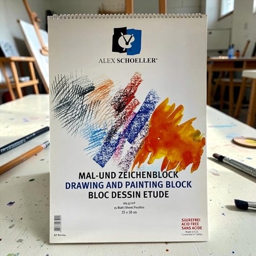 Alex Resim Defteri 35x50 Cm 165gr 15 Yaprak