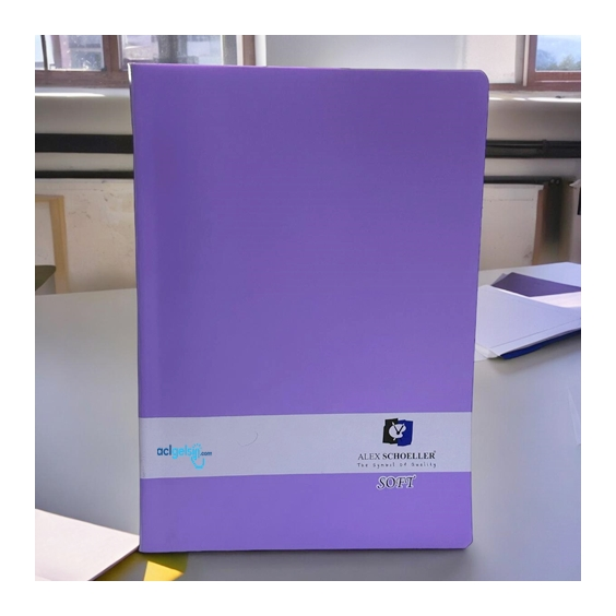 Alex Schoeller Soft Defter A4 100 Yaprak Çizgili