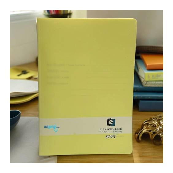 Alex Schoeller Soft Defter A4 100 Yaprak Çizgili