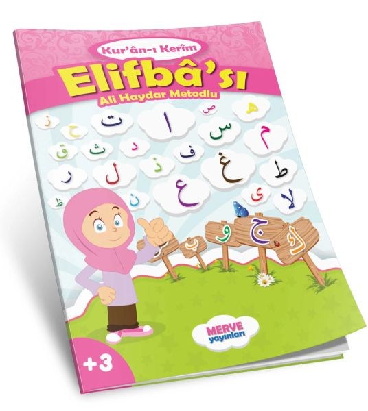 Ali Haydar Metodlu Kuranı Kerim Elifbası (Pembe)