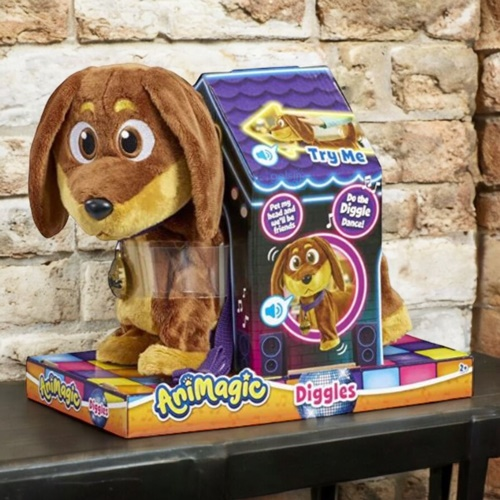 Anımagic Hareketli Sevimli Köpek - Diggles