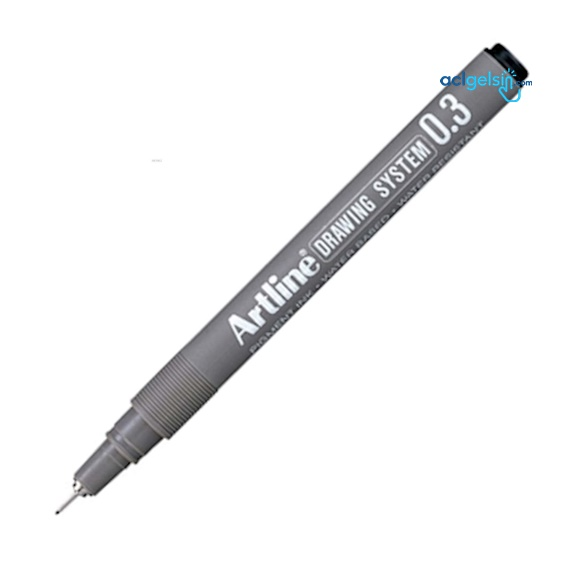 Artline Drawing System Teknik Çizim Kalemi 0.3 Siyah