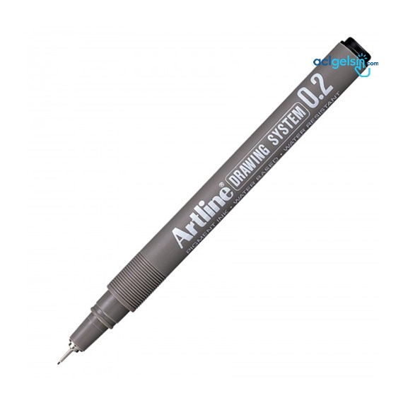 Artline Drawing System Teknik Çizim Kalemi 0.2 Siyah