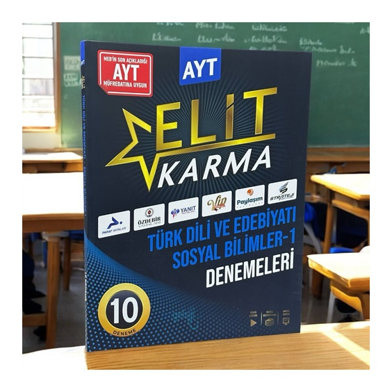 Ayt Elit Karma Edebiyat - Sosyal 1-10`lu Deneme Paraf Yayınları