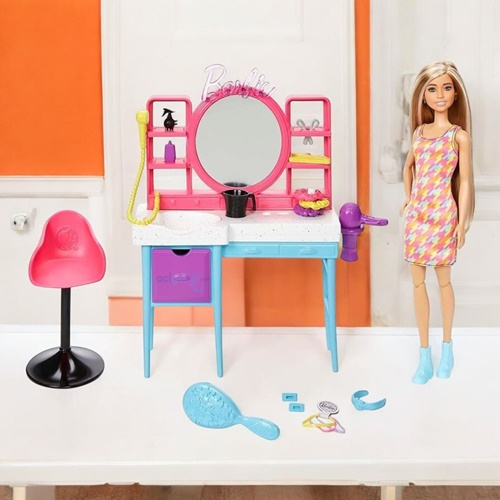 Barbie Muhteşem Kuaför Oyun Seti