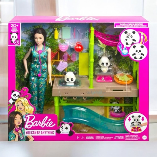 Barbie Panda Bakım Oyun Seti
