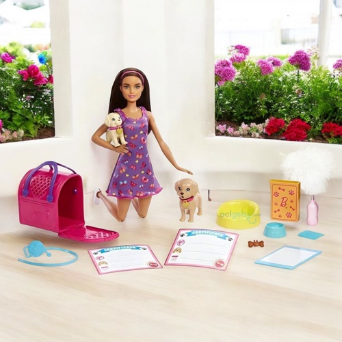 Barbie Ve Köpekçikleri Oyun Seti