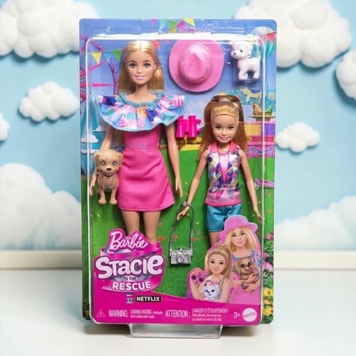 Barbie Ve Stacie Kız Kardeşler 2'li Paket Hrm09