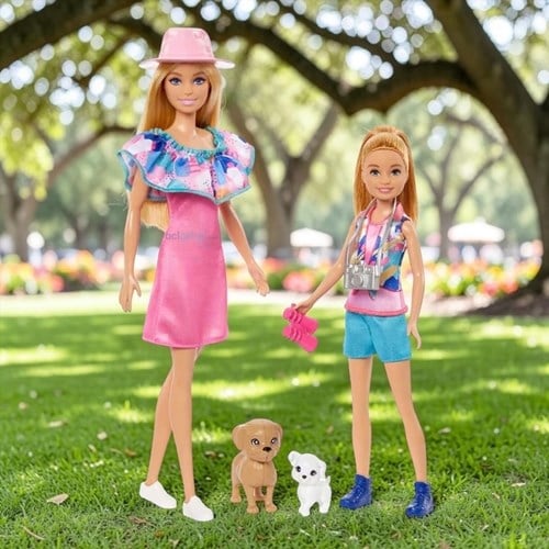 Barbie Ve Stacie Kız Kardeşler 2'li Paket Hrm09