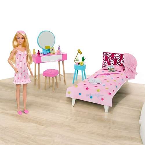 Barbie'nin Yatak Odası Oyun Seti