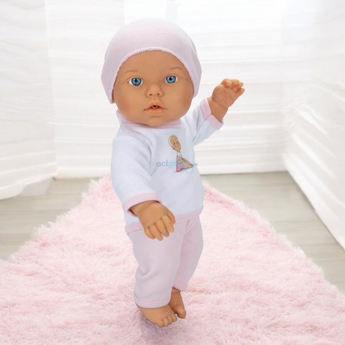 Bebelou Tuvalet Zamanı Sesli Bebek Seti 35 Cm
