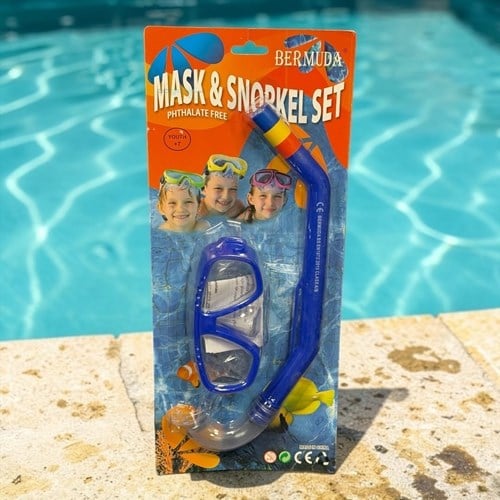 Bermuda Çocuk Maske Ve Şnorkel Set