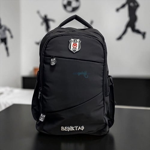 Beşiktaş Siyah Sırt Çantası 26341