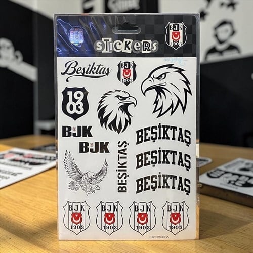 Beşiktaş Taraftar Sticker Seti Bjkst26006