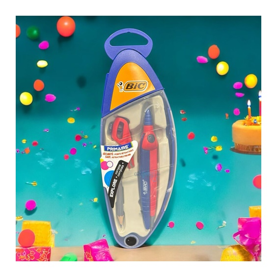 Bic Başlangıç Pergel Seti 3 Parça Yeşil-mavi