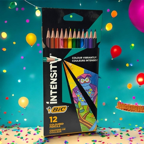 Bic Color Up Intensity Üçgen Kuruboya Kalemi 12 Renk