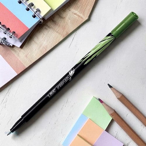 Bic İntensity Fineliner Kalem Koyu Yeşil