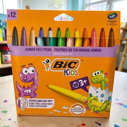 Bic Kids Visacolor Xl Jumbo Keçeli Kalem 12li
