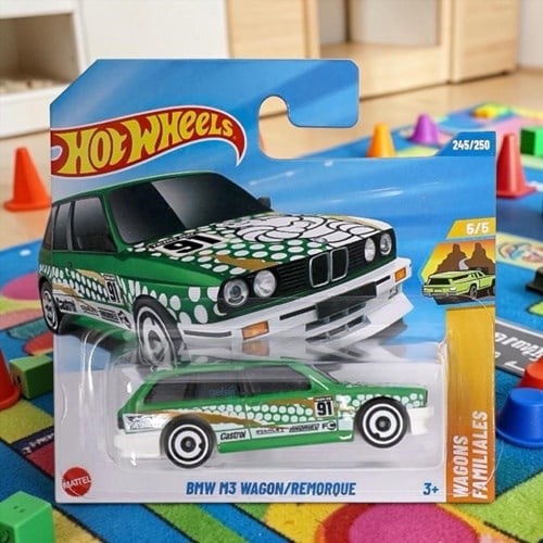 Bmw M3 Wagon/remorque Hot Wheels Tekli Araba