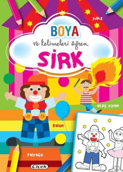 Boya ve Kelimeleri Öğren - Sirk