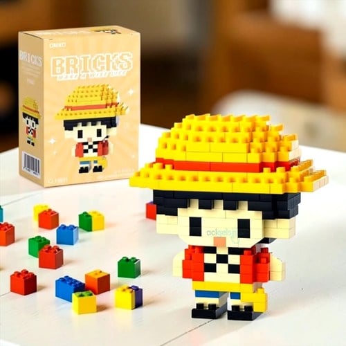 Bricks One Piece Karakter Figürü Lego Yapı Oyuncakları