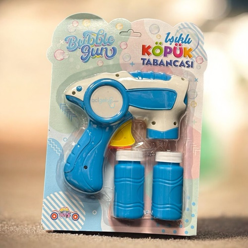 Bubble Gun Işıklı Köpük Tabancası 3+