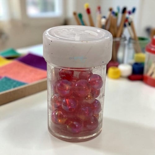 Bubu Yuvarlak Boncuk 8mm Tek Renk